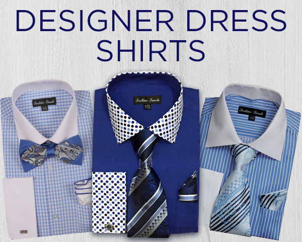 Designer Dress Shirts With Ties Complete Collection 2024